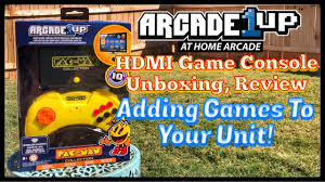arcade1up pac man hdmi game console