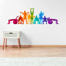 Gym Wall Art Home Gym Wall Stickers