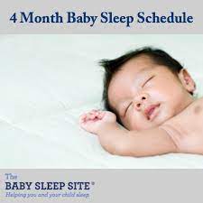 4 Month Old Feeding And Sleep Schedule