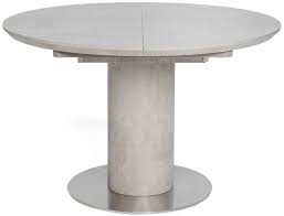 Next day delivery to most of the uk. Delta Concrete Round Extending Dining Table Cfs Furniture Uk