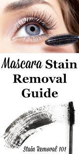 mascara stain removal guide for