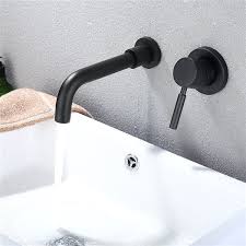 Wall Mounted Bathroom Sink Faucet
