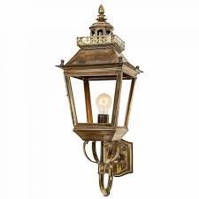 Cau Solid Brass 1 Light Outdoor