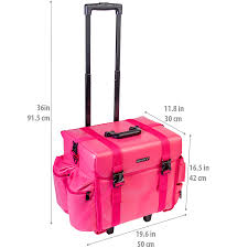 rolling trolley cosmetic case