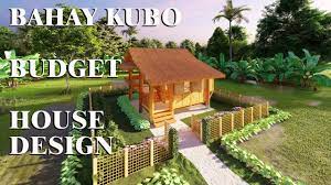 bahay kubo budget house design with
