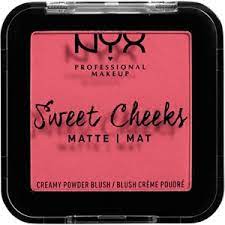 blush sweet cheeks matte blush by nyx