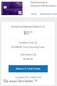 Never Saw This Amex Credit Line Increase Button An Myfico