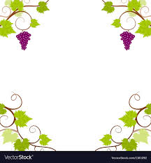 g vines frame royalty free vector