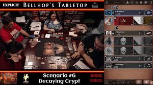 We try to make the episodes concise, hope you enjoy and thanks for the support! Gloomhaven Scenario 6 Decaying Crypt Actual Play At Scenario Level 4 With Four Players