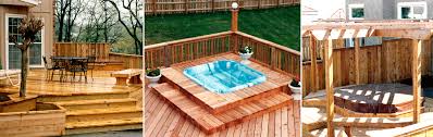 Spa And Hot Tub Decks Design And