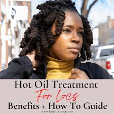 hot oil treatment for locs for shinier