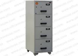 Valberg Fc 4k Kk Fire Resistant Filing Cabinet 4 Drawers 2 Key Lo