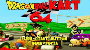 Be careful however as their are many challenges and obstacles on your way. Dragon Ball Kart 64 Dragon Ball Z X Mario Kart 64 Youtube