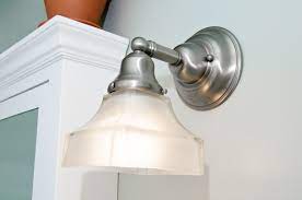 how to clean glass light fixtures
