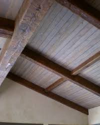 faux rustic ceiling beams o guin