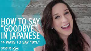 how to say goodbye in anese 14