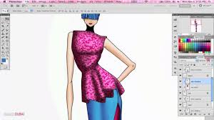 Fabric Rendering In The Esmod Dubai Photoshop Illustrator Course