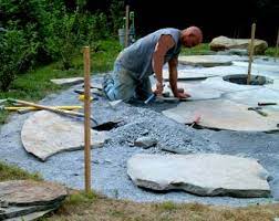 Flagstone Patio Diy Livingston Farm