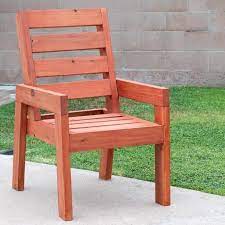 Easy Diy 2x4 Chair Plans Outdoor