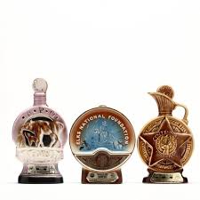 whiskey decanters lot 6231