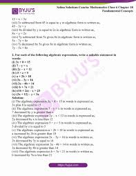 concise mathematics cl 6 chapter 18