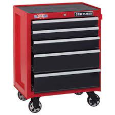 5 drawer steel rolling tool cabinet
