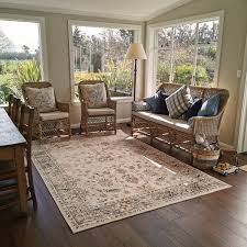 kashan vine style persian rug