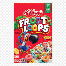 cereal kelloggs froot loops hd png