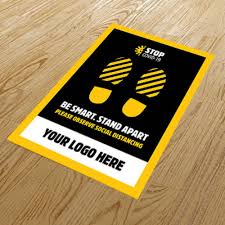 Perfect to use in bathrooms, kitchens, as a back splash or behind your stove. Social Distancing Floor Stickers Anti Slip Total Merchandise