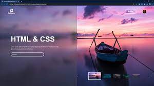 dynamic images using html css