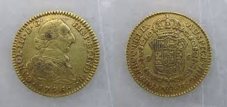 2 escudos 1776. Nuevo Reino. Carlos III