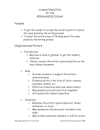 The five steps in this article will help you put together an effective introduction for either type of research paper. Https Www Education Ne Gov Assessment Pdfs Characteristics Persuasive Essay Pdf
