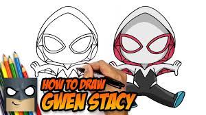 How to draw gwen stacy