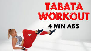 tabata workout for lower and upper abs