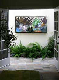 Succulent Mosaic Wall Art Panel Indoor