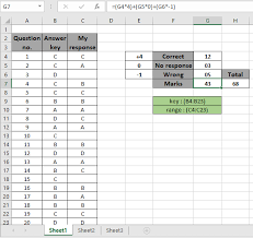 calculate marks with criteria in excel