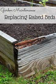 Rebuilding A Bed Garden Raised Beds
