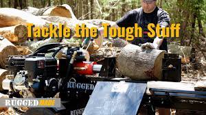 ruggedmade log splitters logging