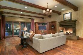 living rooms with hardwood floors