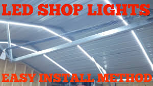 Garage Led Shop Lights Low Voltage Easy Install Youtube
