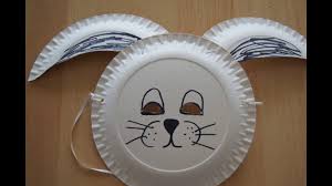 Die maske wird aus einem pappteller und fotokarton gebastelt und ist somit ein. Hasen Maske Basteln Fasching Karneval Diy Easter Bunny Craft Pashalnyj Zayac Youtube