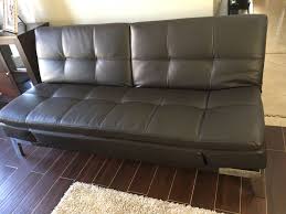 leather futon sofa costco lazada times
