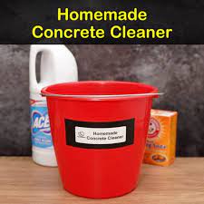 homemade concrete cleaners tips for