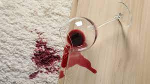 white wine trick to clean red wine stains