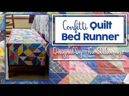 Confetti Quilt Bed Runner You