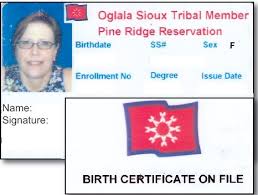 The tribal member need not be present to be issued this card. Legislation Would Approve Statewide Use Of Tribal Id Lakota Times