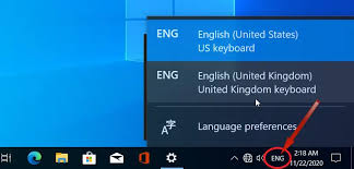 Expand the language that you want. Change Keyboard Language Windows 10