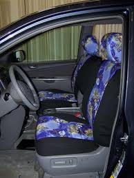 Toyota Sienna Pattern Seat Covers Wet