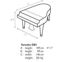 Yamaha Baby Grand Piano Dimensions Google Search In 2019
