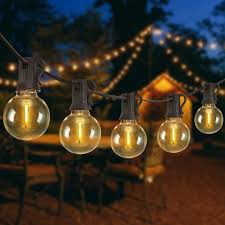 G40 Led String Lights Outdoor Solar